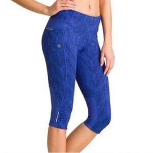 ATHLETA Techno Be Free Knicker Crop Leggings XS